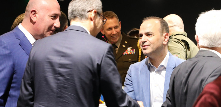 Zareh Sinanyan participated in the event of Greece Independence Day