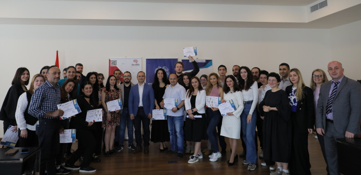 Завершился первый этап бесплатного курса армянского языка для репатриантов