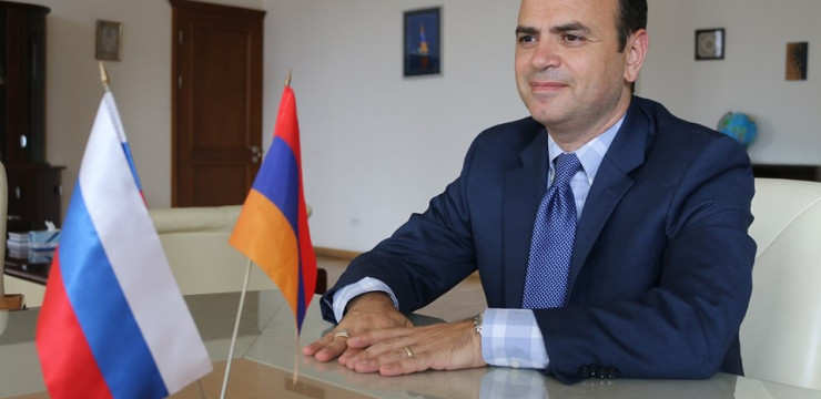 Armenia’s High Commissioner for Diaspora Affairs departs for Russia on working visit