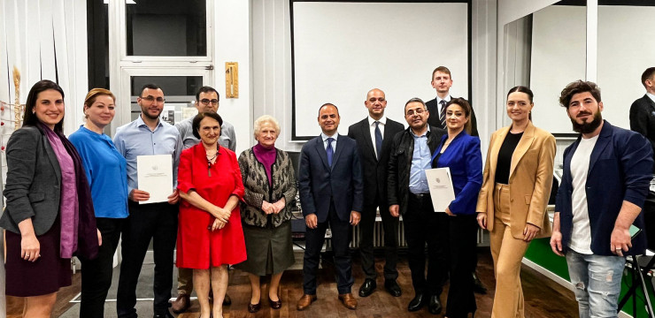 Zareh Sinanyan met with Armenian organizations in Munich