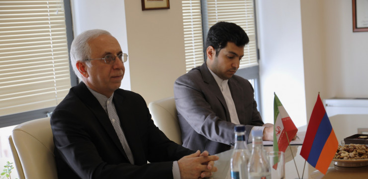 Встреча с послом Ирана в Армении