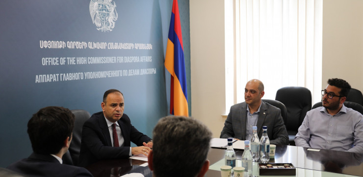 Встреча с делегацией  армянской общины Венгрии