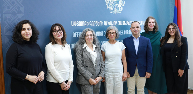 Главный уполномоченный по делам диаспоры встретился с представителями Армянской международной женской ассоциации