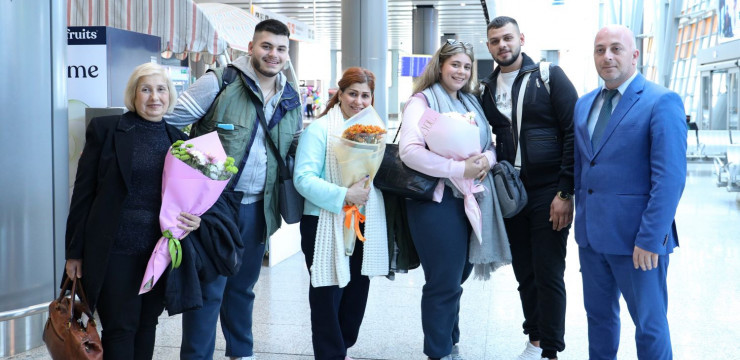 A Syrian-Armenian family arrived in Armenia with the support of the Repatriation and Integration Center