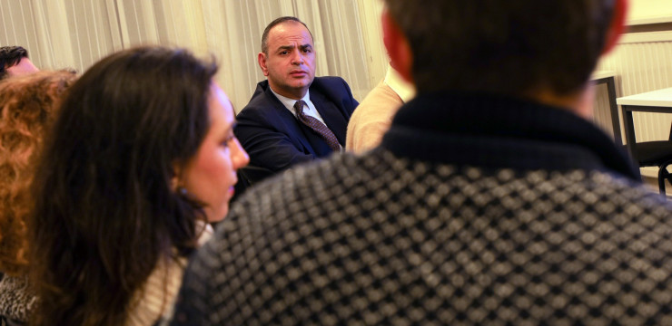Zareh Sinanyan met with the British Armenian Lawyers' Association members