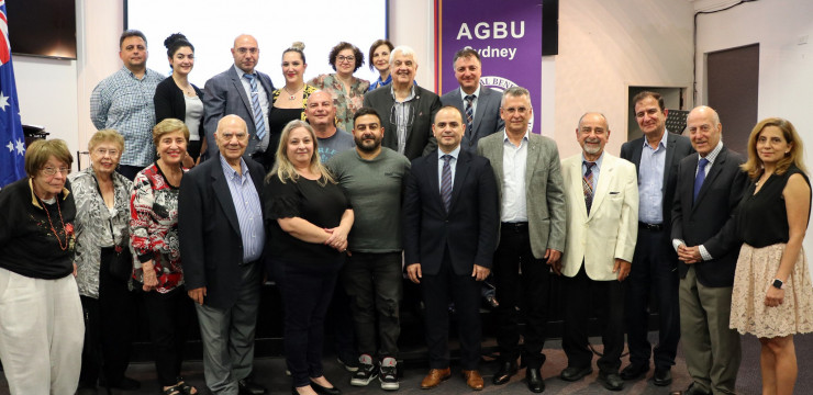 The High Commissioner met with the AGBU Sydney Chapter representatives