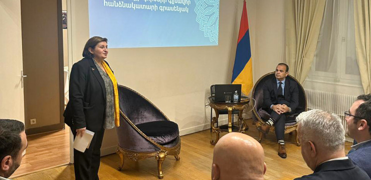 Встреча с представителями армянских общин Лиона и близлежащих городов