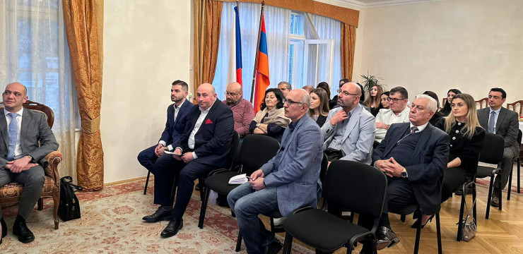 Mushegh Ghukasyan's Working Visit to the Czech Republic