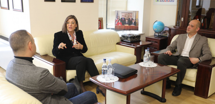 High Commissioner's Meeting with Ruzanna Tarverdyan