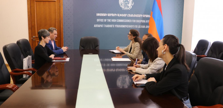 Գլխավոր հանձնակատարը հանդիպել է «Զգայական ինտեգրման հայկական ինստիտուտ» ՀԿ-ի համահիմնադիրներ հետ