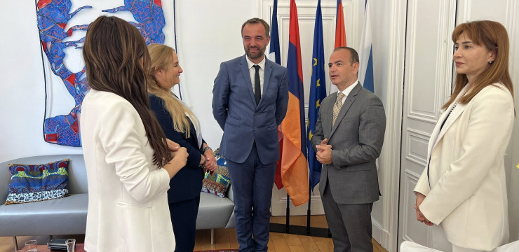 Շարունակվում է Զարեհ Սինանյանի աշխատանքային այցը Ֆրանսիա