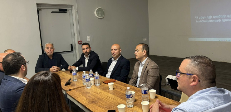Զարեհ Սինանյանի աշխատանքային այցը Լիոն