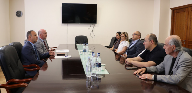 The High Commissioner met with representatives from the Armenian Democratic Liberal Party The High Commissioner met with representatives from the Armenian Democratic Liberal Party