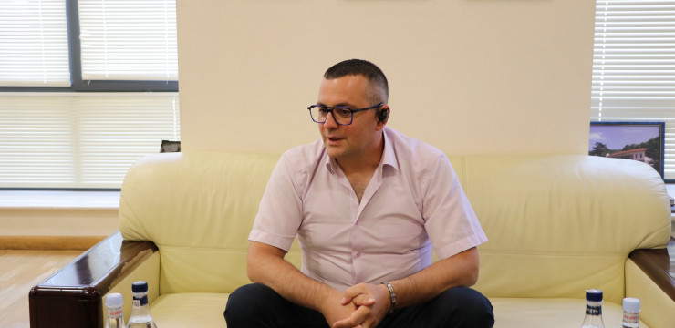 High Commissioner for Diaspora Affairs of the Republic of Armenia met with Adrien Vahagn Sage