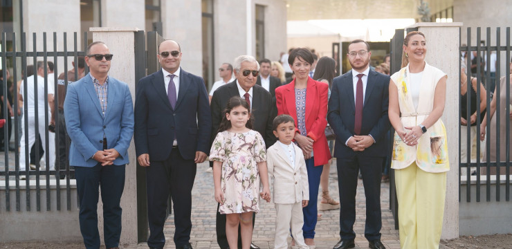 Zareh Sinanyan participated in the official opening ceremony of the Armenian Creative Technologies (ACT) College