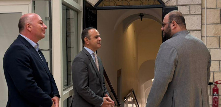 The High Commissioner for Diaspora Affairs Zareh Sinanyan is on a working visit to Israel