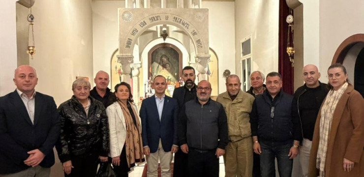 The working visit of the High Commissioner for Diaspora Affairs of the Republic of Armenia to Israel continues