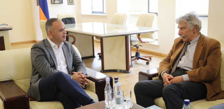 Zareh Sinanyan met with French Delegation