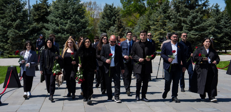Participants of the 2025-2026 iGorts program visited the Tsitsernakaberd Memorial