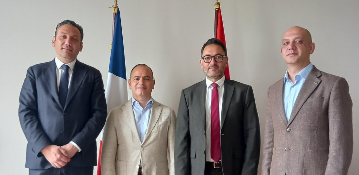 Zareh Sinanyan is on a working visit to France