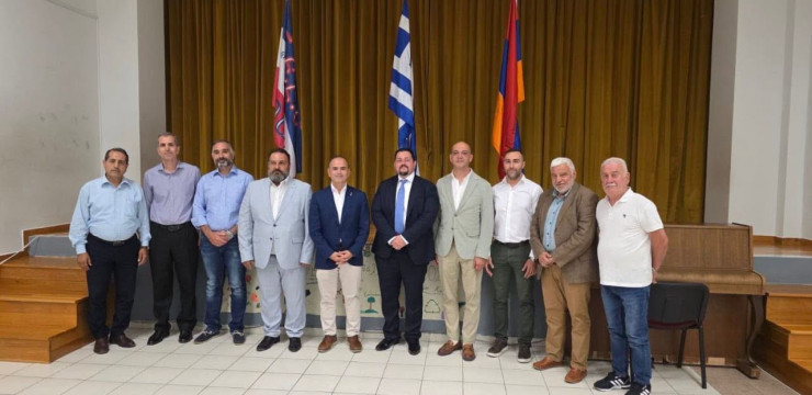 The High Commissioner for Diaspora Affairs of the Republic of Armenia, Zareh Sinanyan, is on a working visit to Greece