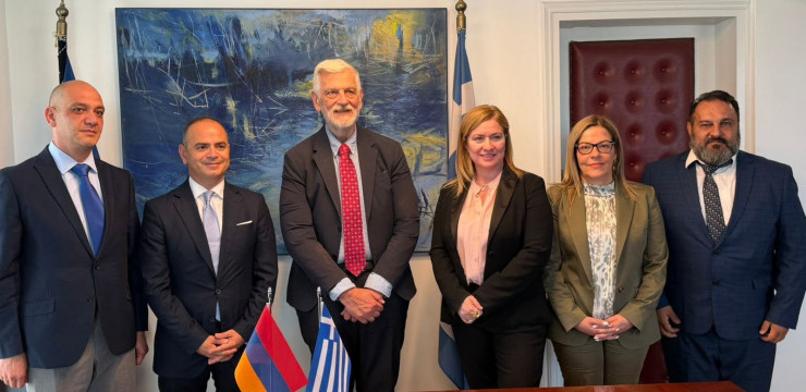 The working visit  Zareh Sinanyan, to the Hellenic Republic continues
