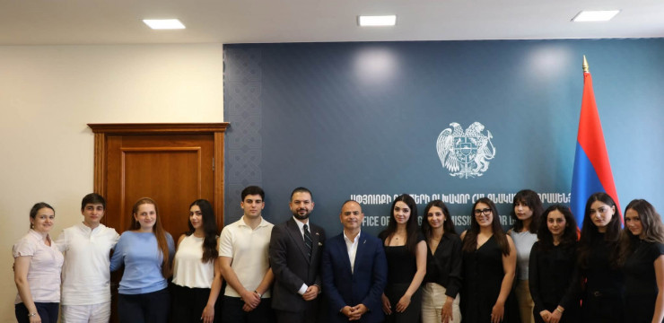 Զարեհ Սինանյանն ընդունել է Ամերիկայի հայկական համագումարի Հայաստանի գրասենյակի պատվրակությանը