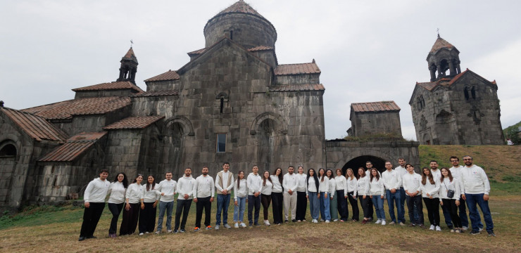 Participants in the 2026-2027 cohort of the Diaspora Youth Ambassador Program spent the weekend on an educational and cultural visit to Lori Province