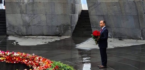 High Commissioner Zareh Sinanyan's address for the 105th anniversary of the Armenian Genocide