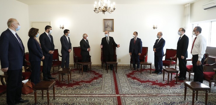 Армянская делегация встретилась с лидерами Ливанской евангелической церкви