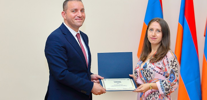 Бывший сотрудник iGorts Ани Испирян назначена заместителем министра экономики