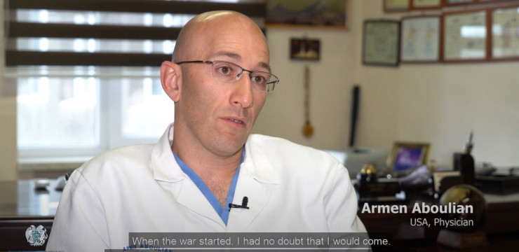 Armenian-American Doctor's Meaningful Work For Servicemen and His Homeland