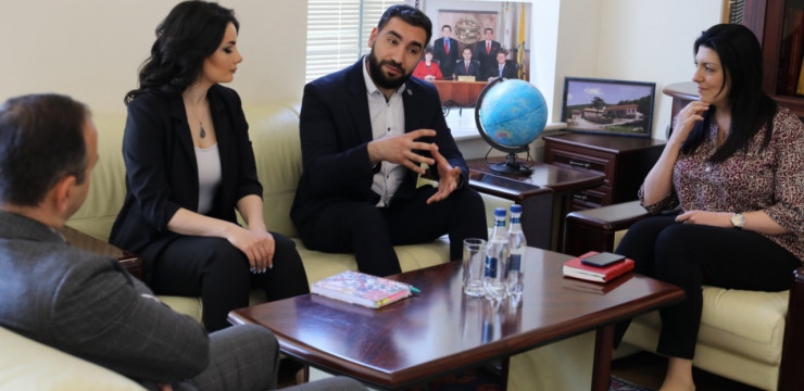 The High Commissioner received the participants of the "Diaspora Youth Ambassador" program