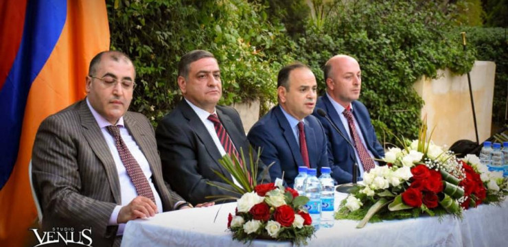 Zareh Sinanyan concludes his visit to Syria