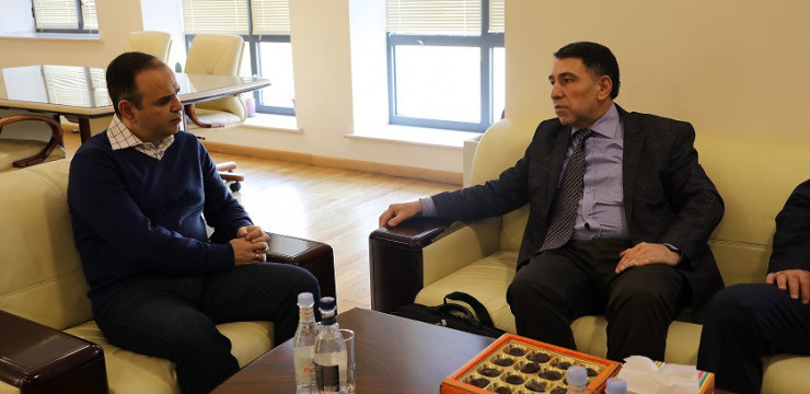 High Commissioner for Diaspora Affairs Zareh Sinanyan met with the Director of the Tekeyan Centre Fund