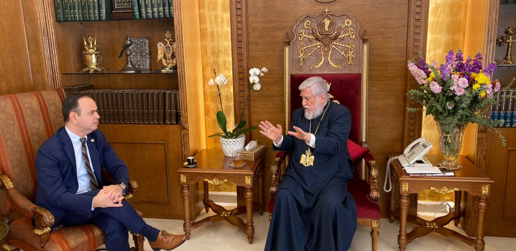 Встреча с армянскими духовными лидерами Ливана