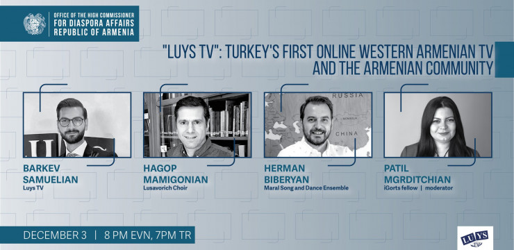 "Luys TV": Turkey's First Western Armenian TV Channel & The Armenian Community